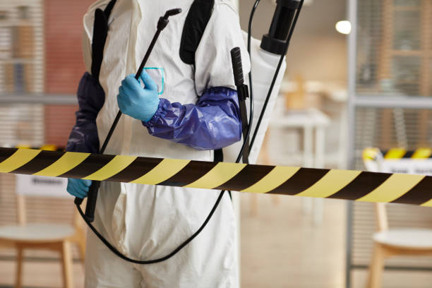Professional Biohazard Cleanup technician working in North Bloomfield, OH